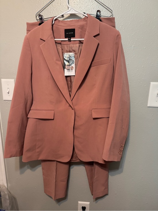 The Limited Pants - The Limited Dusty Rose Women's Blazer & Trousers Suit